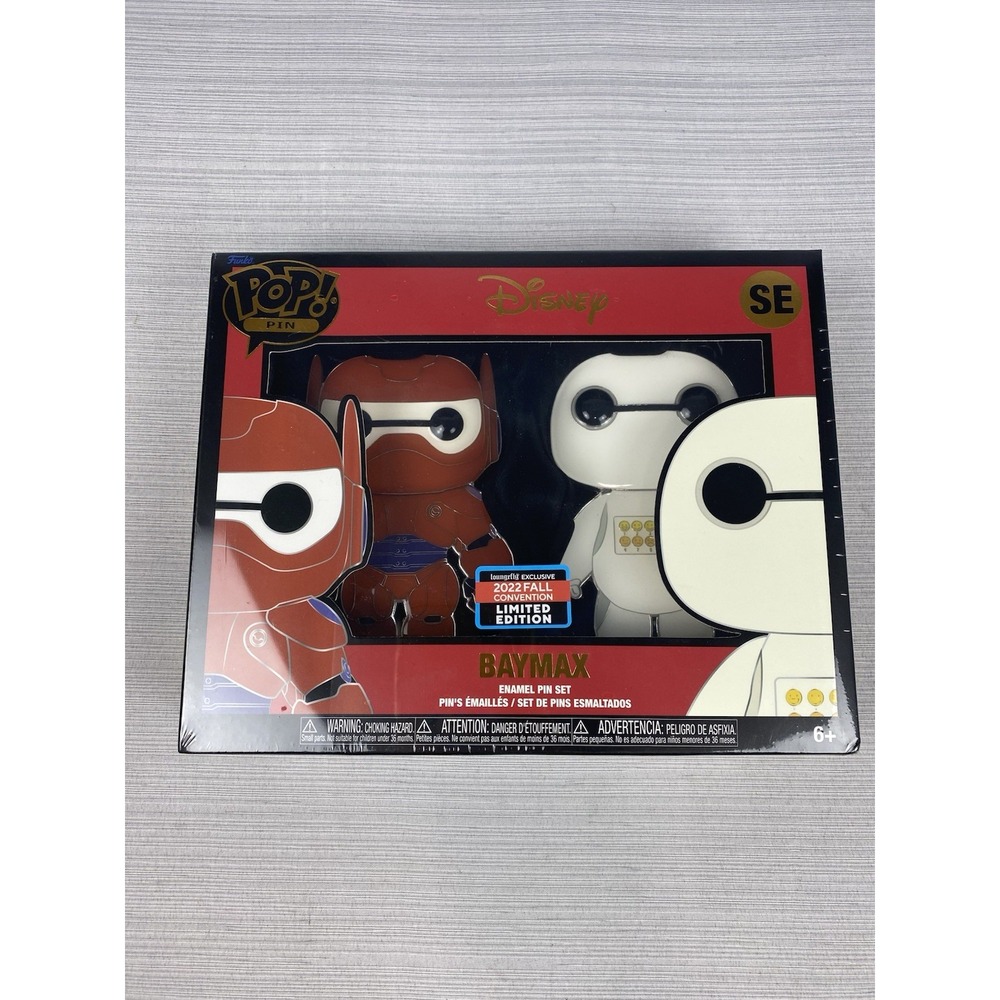 Funko Pop Pin 2022 Loungefly Exclusive Fall Convention Baymax Big hero 6